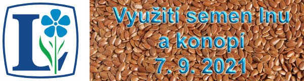 Využití semen lnu a konopí - workshop 7. 9. 2021